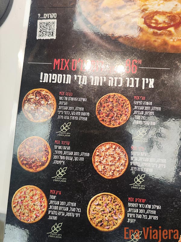 Menú de Domino's Pizza