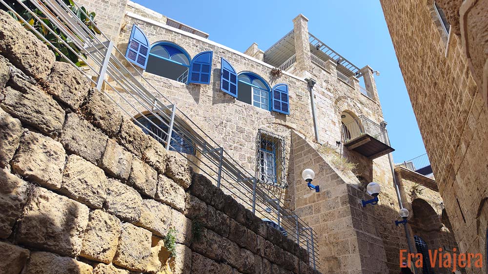 Calles internas en el antiguo Jaffa
