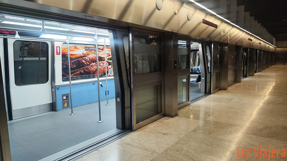 Estación del metro, Aeropuerto de Madrid