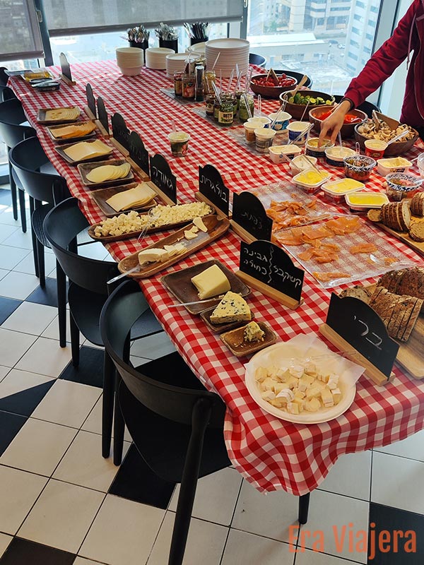 Snacks en la oficina de Ramat Gan