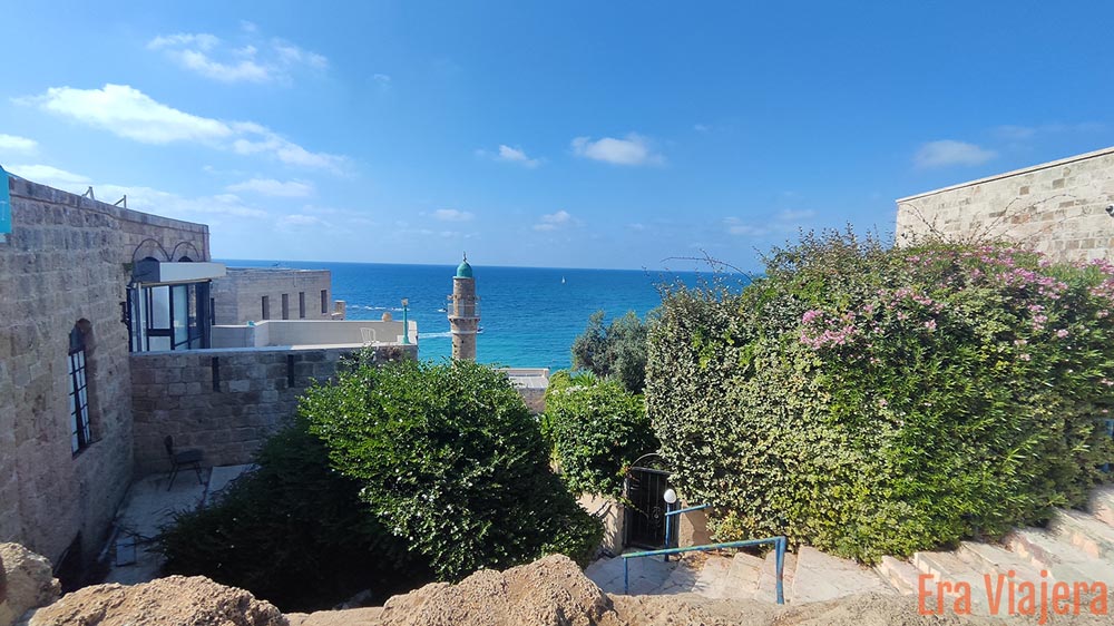 Vista hermosa al mar, en Jaffa