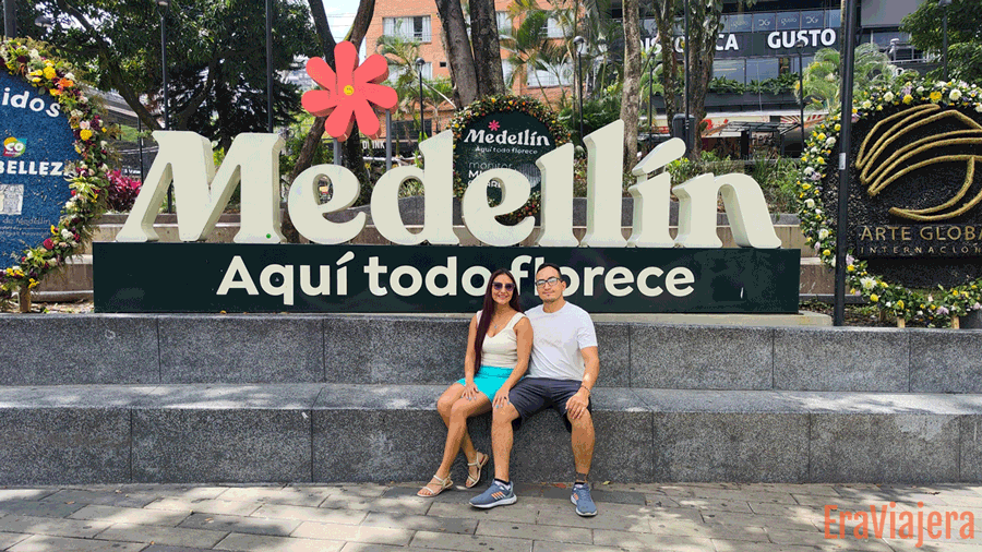 Parque lleras en Medellín