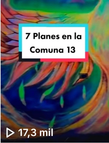 Video de Tiktok de planes para hacer en La Comuna 13