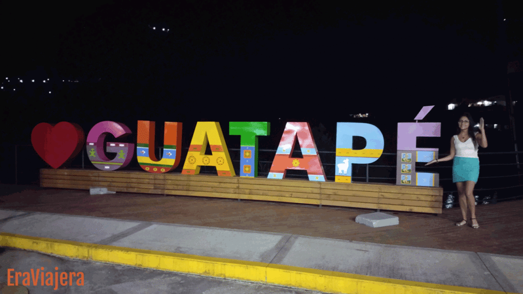Letrero de Guatapé