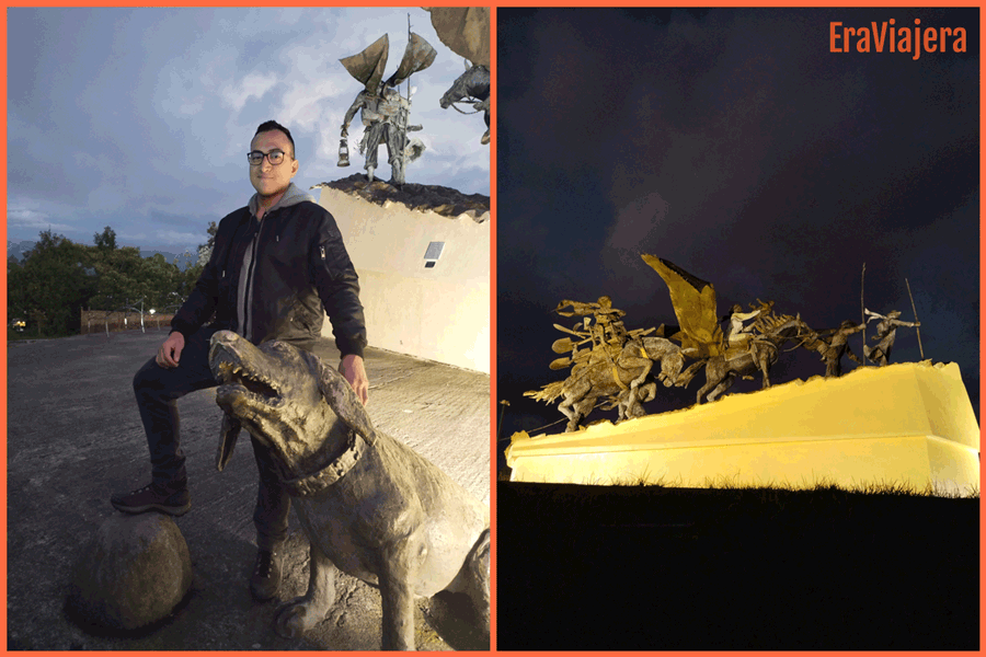 Monumento de los colonizadores en Manizales