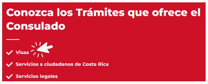 Tramite para Costa Rica