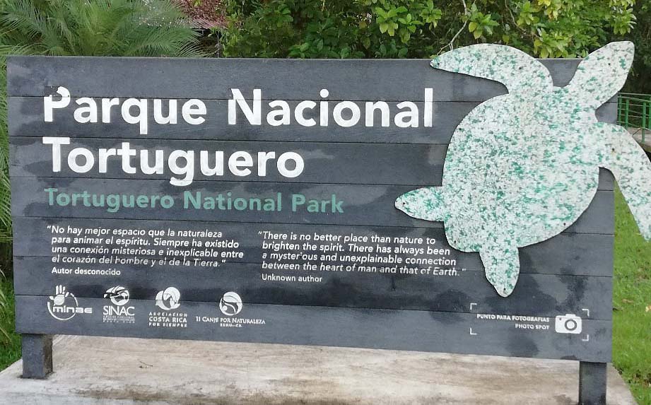 Parque Nacional Tortuguero en Costa Rica
