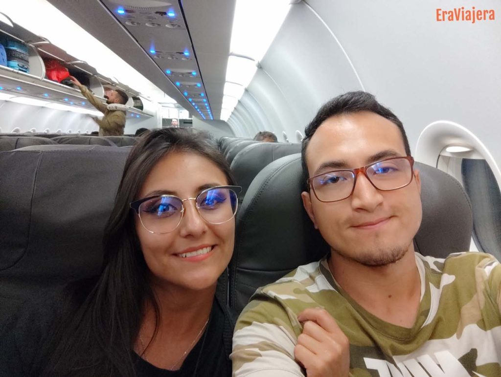 Escoge bien el asiento del avión